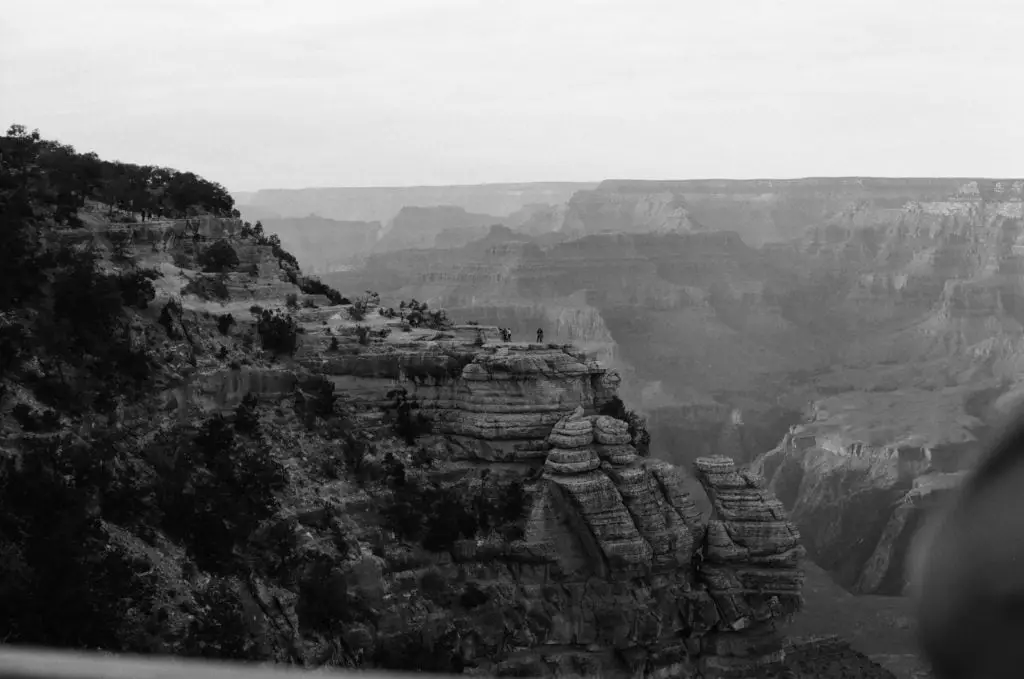 Grand Canyon Black and White