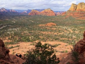 View from Bell Rock in Sedona AZ
