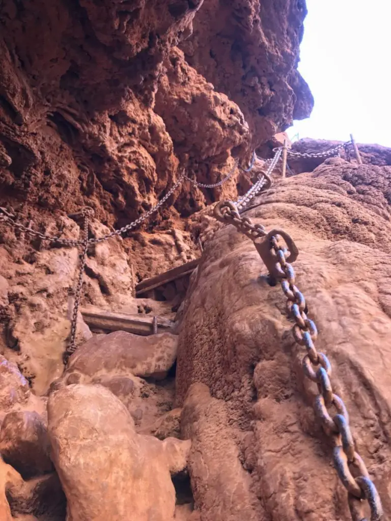 Ladder at Havasu Falls